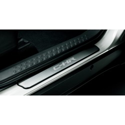 Toyota C-HR Scuff plate (stainless steel) (front left and right)