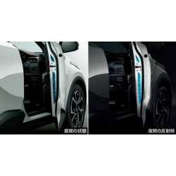 Toyota C-HR Door Reflection Decal