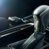 Lexus 2016  Punching Leather Shift Knob (White Stitching)