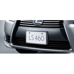 Lexus LS Number Frame (front, rear) & Lock Bolt (logo) Set