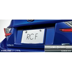 Lexus RC F Number Frame And Lock Bolt Set
