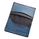 Subaru Carbon Leather Business Card Holder