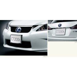 Lexus CT200h License Plated Frame (Front and Rear)