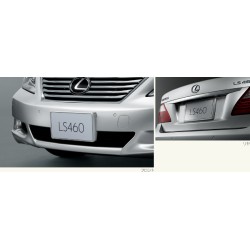 Lexus 4th Gen LS License Frame (Front and Rear)