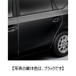 Toyota Prius V Door Edge Protector (Stainless Steel) 