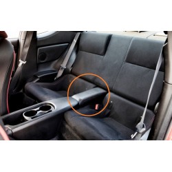 Toyota 86 Rear Seat Arm Rest (Black Leather With Red Stitching)