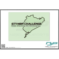 STI NBR Challenge Sticker