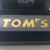 TOM'S Rear Emblem